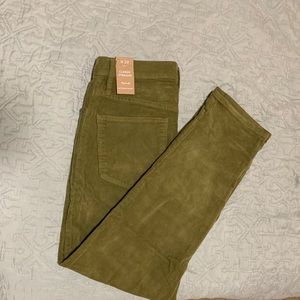 Madewell Corduroy Classic Straight Jean